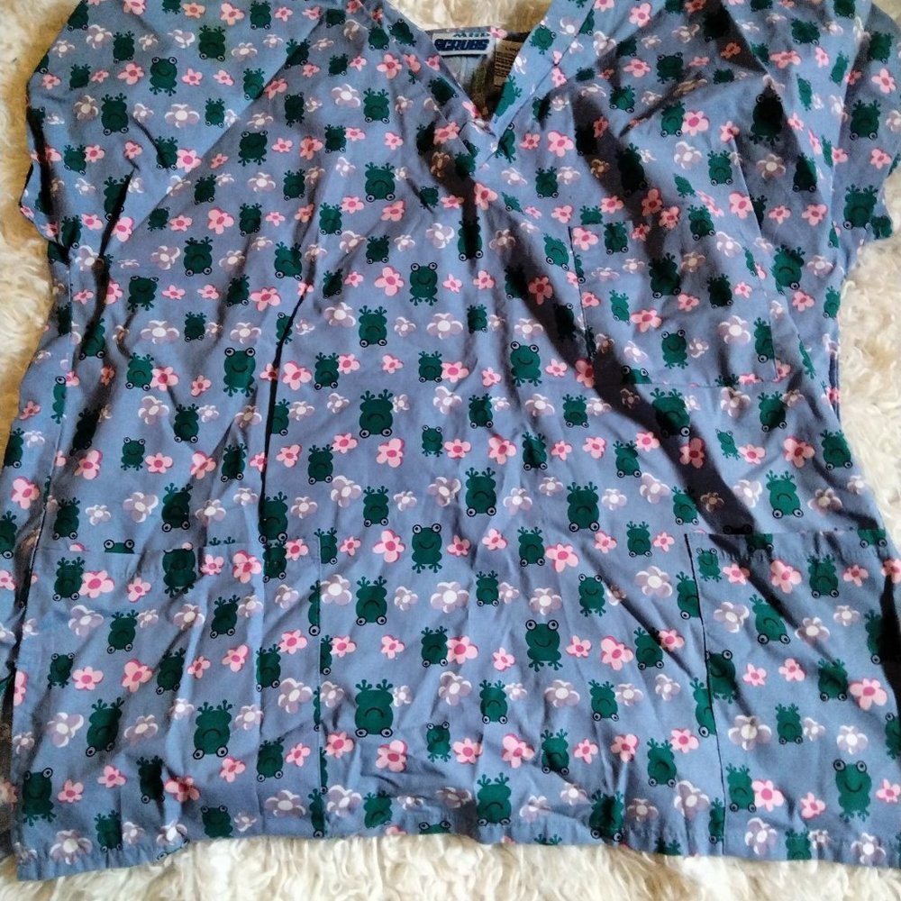 Frogs  Scrub Sz L